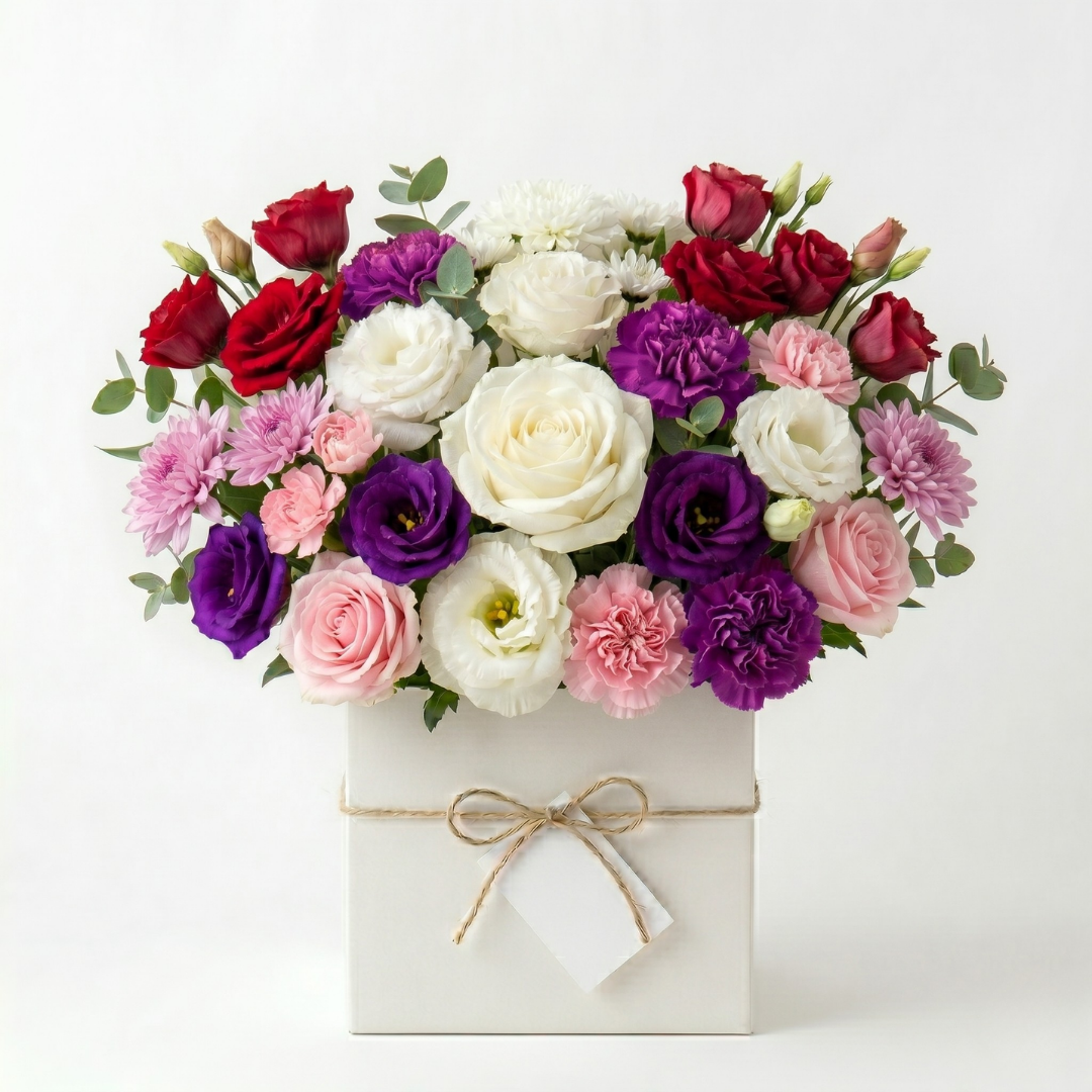 Muse bouquet — Jewel tones
